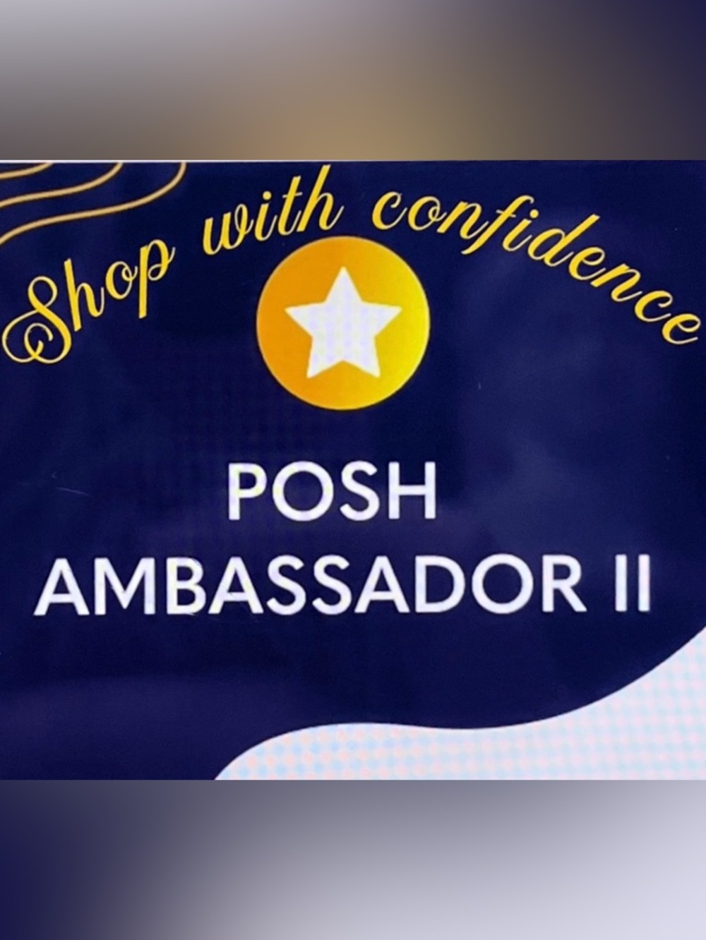 SHOP WITH CONFIDENCE Posh Ambassador II